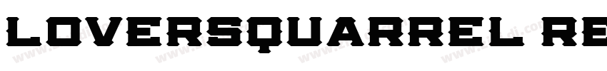 LoversQuarrel Regula字体转换